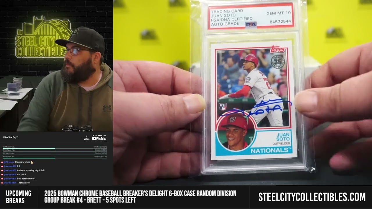 Золотая лихорадка 2025 года, бейсбольный кейс Dynamite 3-Box, случайный удар, групповой прорыв №9...