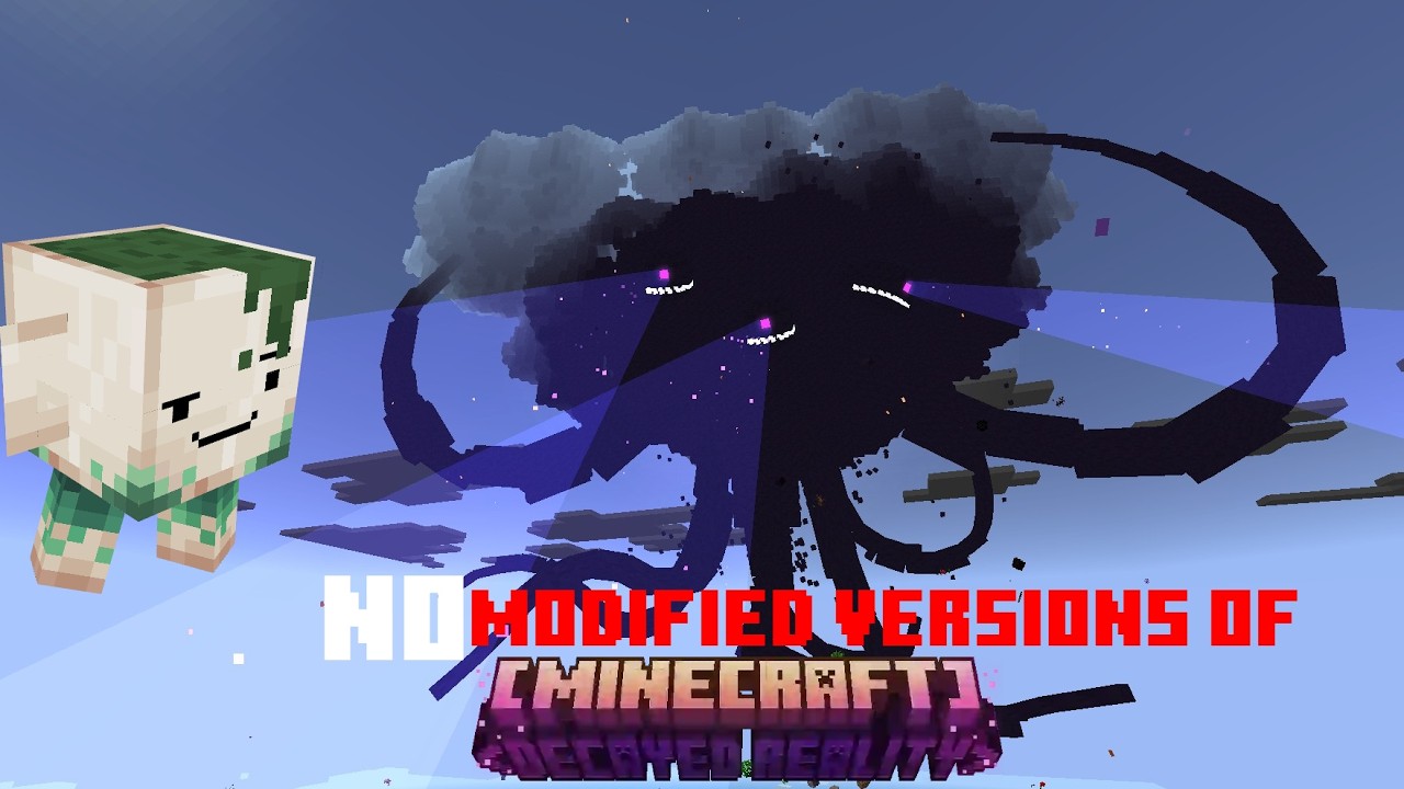 Why the decayed team does not allow modified versions of Decayed Reality