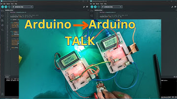 Arduino to Arduino UART Tutorial: Control LED with Pot & LCD!