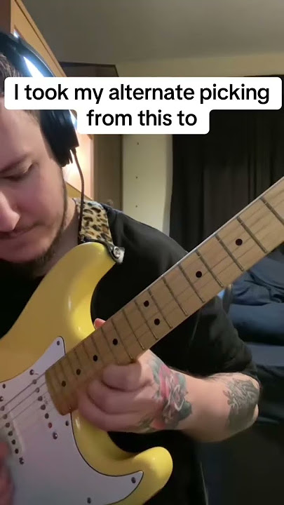 Guitar Secrets To Play FAST (and Efficiently)🔥🎸 #80srock #guitarcover #shredguitar #yngwie