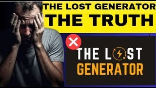 ⚡ The Lost Generator Review 2025 – Legit DIY Energy Guide or Scam? Real Results & Buying Tips