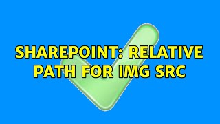 Sharepoint Relative Path For Img Src