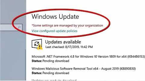 How To Fix Some Settings Are Managed By Your Organization In Windows 10