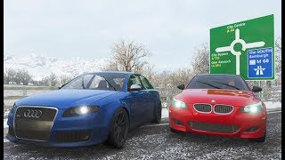 FORZA HORIZON 4 PC - BMW M5 VS AUDI RS 4 #7