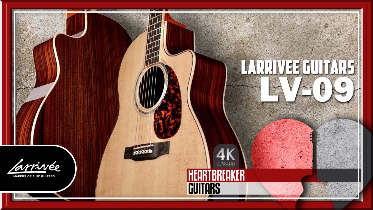 The LV-09 from Larrivee Guitars featuring Mike Romano on the