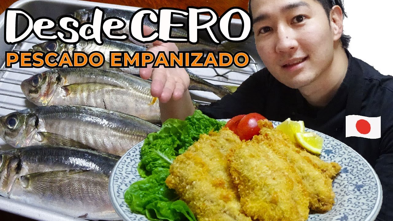 PESCADO EMPANIZADO COMIDA JAPONESA