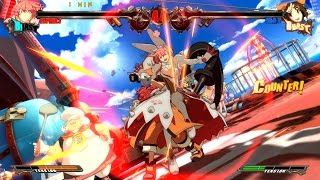 Guilty Gear Xrd Sign Elphelt gameplay (PS4)