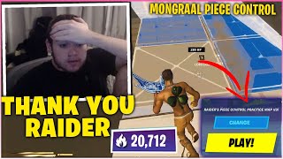 MONGRAAL CRACKED In Arena After Trying RAIDER464 PIECE CONTROL Map | 20,000 Points (Fortnite)