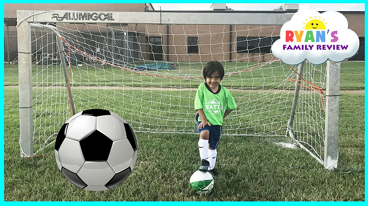 Family Fun Kids Outdoor Activities! Ryan First Soccer Practice and First Game Highlights! - DayDayNews