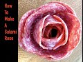 How to Make a Salami Rose, Cheekyricho Cooking Youtube Video Recipe ep.1,497