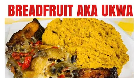 HOW TO COOK BREADFRUIT || HOW TO COOK UKWA ||Amalachuckwu