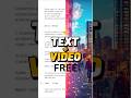 Turn Any Text Into a Video With AI Step by Step for Beginners