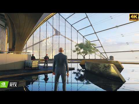 HITMAN 3 Dubai United Arab Emirates Cinematic Run 4K 60FPS 