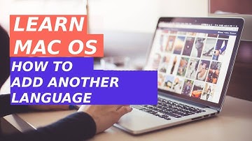 How to add another language in mac os