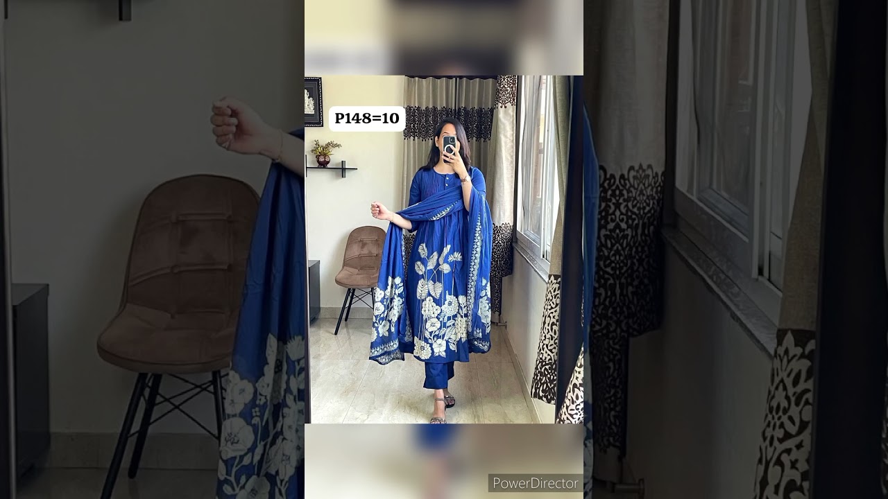 Pure cotton 3piece readymade suit 