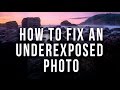 Fix an Underexposed Photo in Photoshop