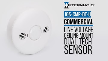 A Look at the Intermatic IOS-CMP-DT-U Dual Technology Occupancy Sensor