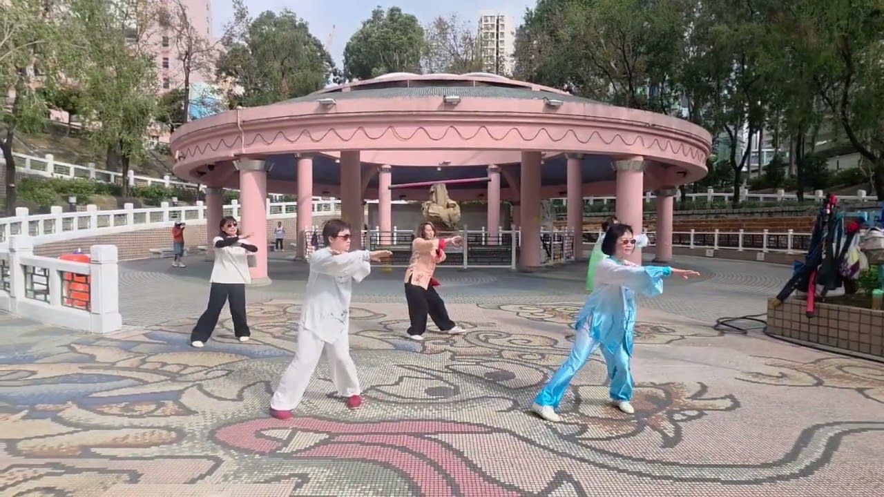 吳式（鄭家）太極圓拳第五、六段