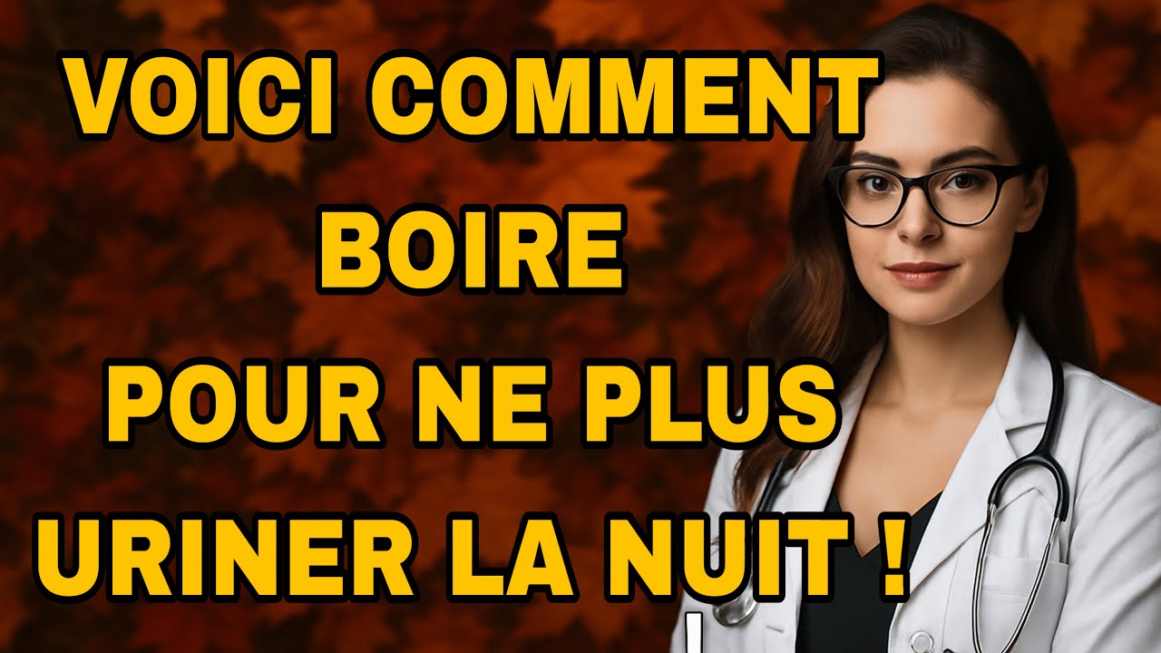 ARRÊTEZ DE VOUS LEVER POUR URINER LA NUIT | Les techniques du Dr Alain Dupuis contre la NYCTURIE 