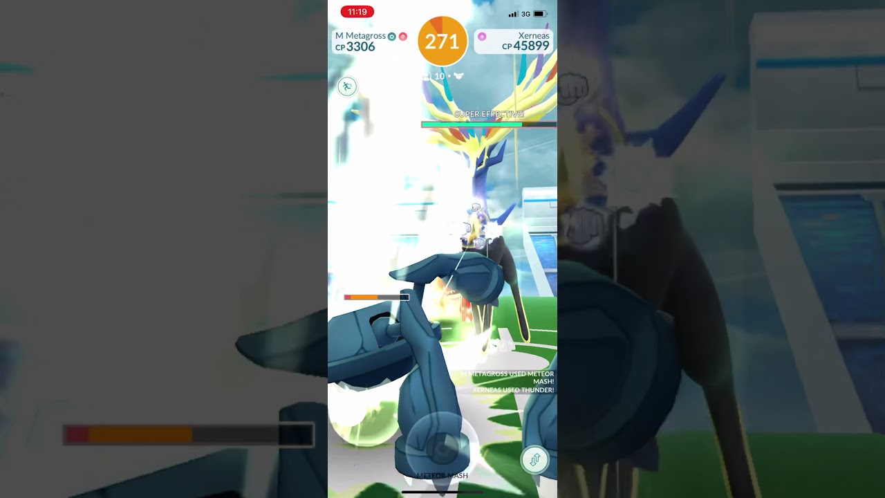 Xeneras on pokemon go