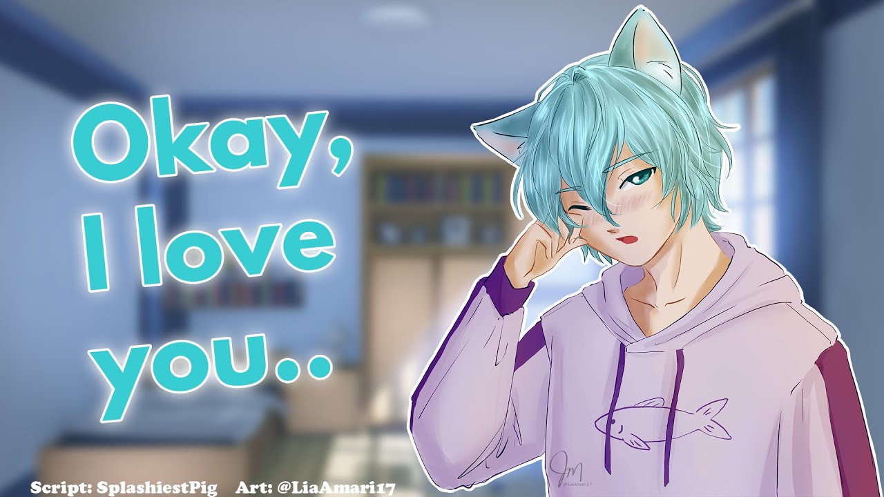 [Audio RP] - Hungover Neko Roommate Confesses To You [Friends to Lovers] [Tsundere] [Confession]