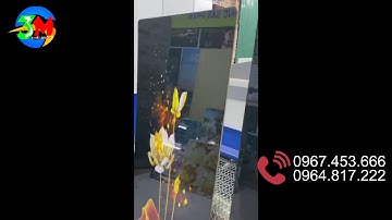 In tranh UV Ceramic in tại Công ty 3 Miền