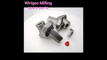 Asphalt milling machine spare parts.#wirtgen #wirtgenmilling #millingbits#milling#millingmachine