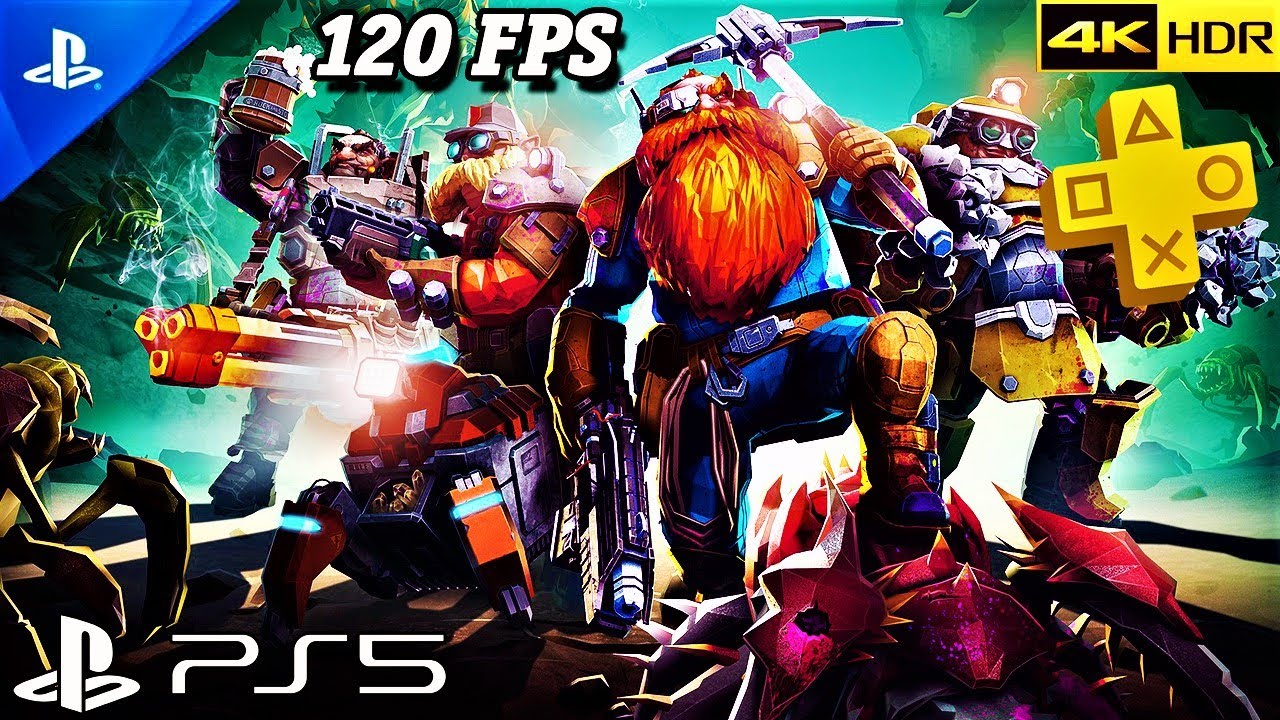 (PS5) Deep Rock Galactic - PS Plus Free Game January 2022 [Performance 120FPS] High Graphics