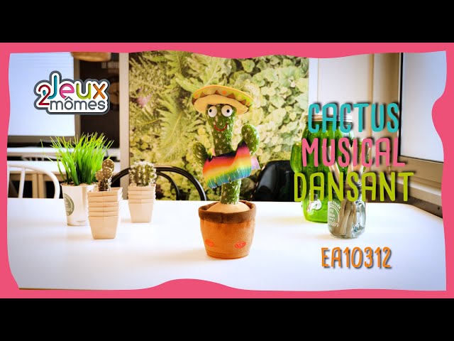 Cactus musical dansant - Jeux 2 mômes - EA10312 