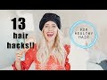 13 Hair Hacks for HEALTHIER hair!! | Twist Me Pretty