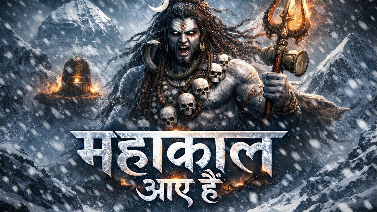 महाकाल आए हैं 🔱 | बर्फ़ीले कैलाश से प्रलय का आगमन | Mahakal New Bhajan