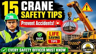 15 Crane Safety Tips That Can Save Lives! 🚨 | Crane Safety Training #hsemitra