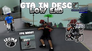 MODPACK GTA IN DESC LOW END | FPS BOOST PARAH | GTA SA-MP ANDROID