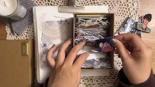 어느하루/손가는대로 빈티지다꾸하기/빈티지다꾸/다꾸/vintage journal/asmr