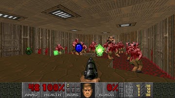 [Doom] Doom 2 MAP 8 "Tricks and Traps" UV-Fast Speedrun in 2:46