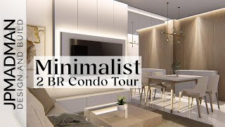 2BR Minimalist Condo Tour : DMCI 50 SQM Condo Renovation | Maple Place | Architectural Interiors