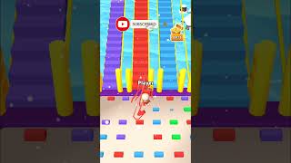 bridge Race 😱"End dekh kar hosh ud jayenge! 🤯💯#gaming #shorts #challenge #funny #gameplay
