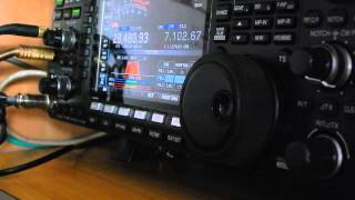 Scan on 28MHz + QSOs of SP5KAB in CQ WPX SSB 2015 - comment on chinese station