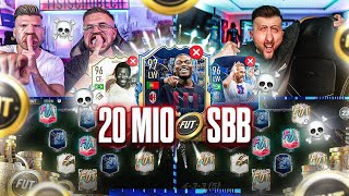 BYE BYE .. 🥺🇧🇷 20 MIO Coins SBB vs @GamerBrother ☠ FIFA 23