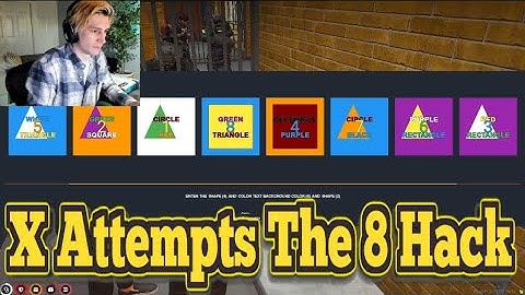 X Attempts The 8 Hack | No-Pixel 3.1