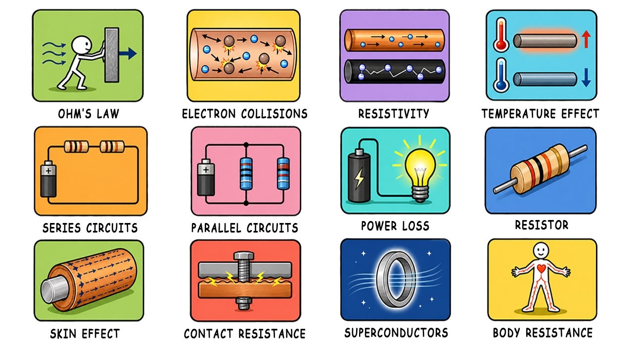 How Electrical Resistance Works Explained Simply - YouTube