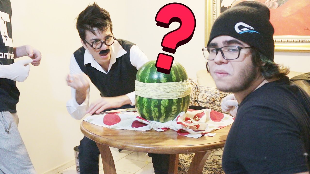 EXPLODINDO A MELANCIA! (DEU RUIM)