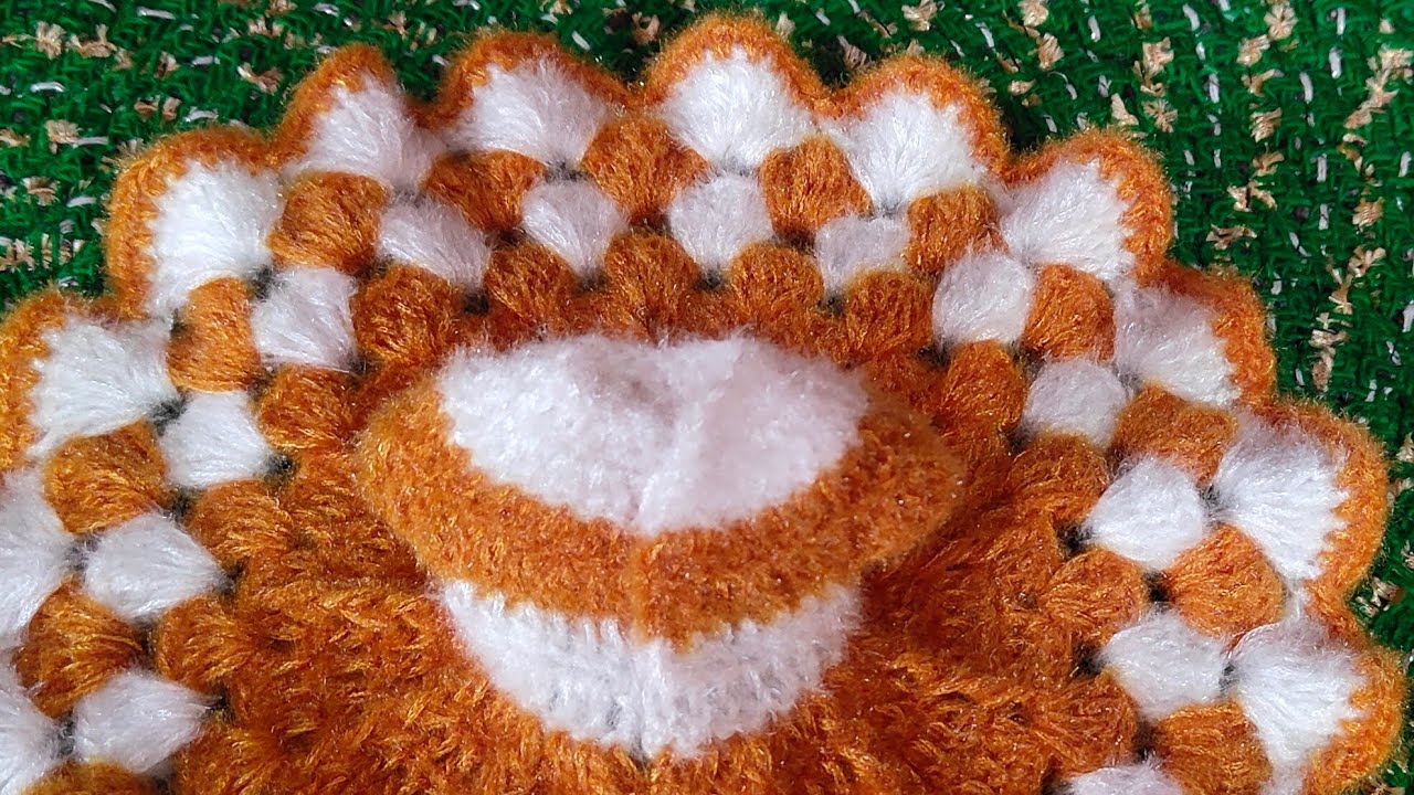 Beautiful Winter Special Kanhaji Dress Making | How To Make 5/6 No Laddu Gopal Crochet Woolen Dress 