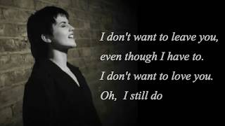 The Cranberries : I still do  -   lyrics