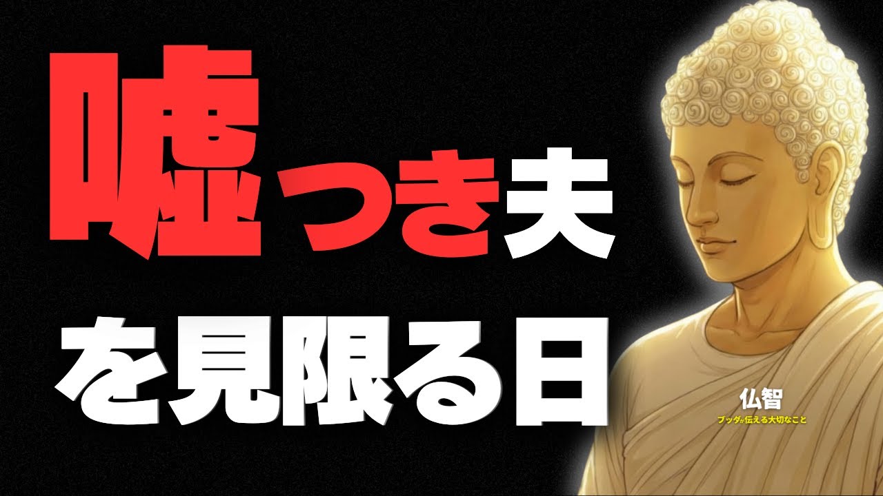 [息を吐くうように嘘を吐く夫]もう信じなくていい。仏教が教える「哀れな末路」と妻の決断 ｜ブッダの教え｜仏教の教え