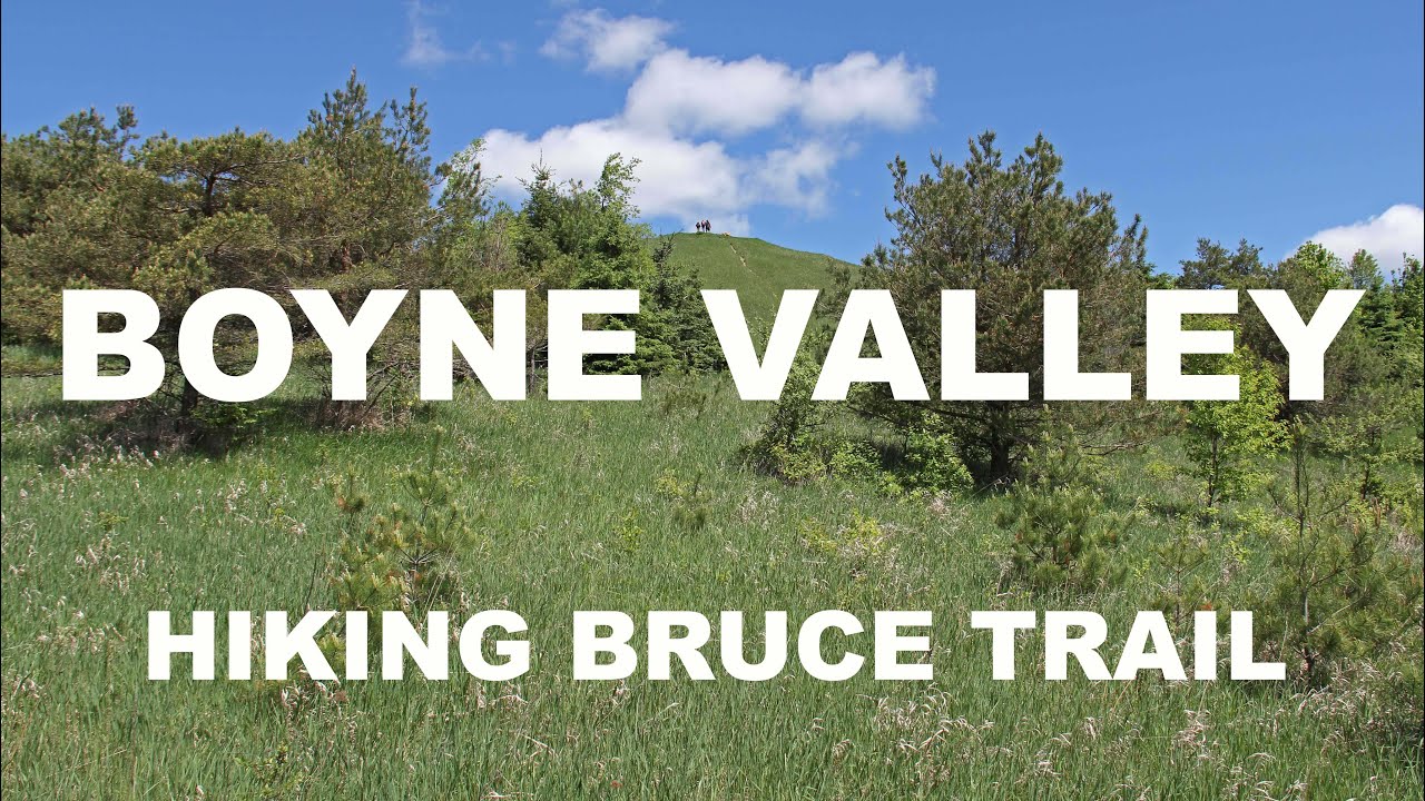 HIKING BRUCE TRAIL IN BOYNE VALLEY PROVINCIAL PARK. - YouTube