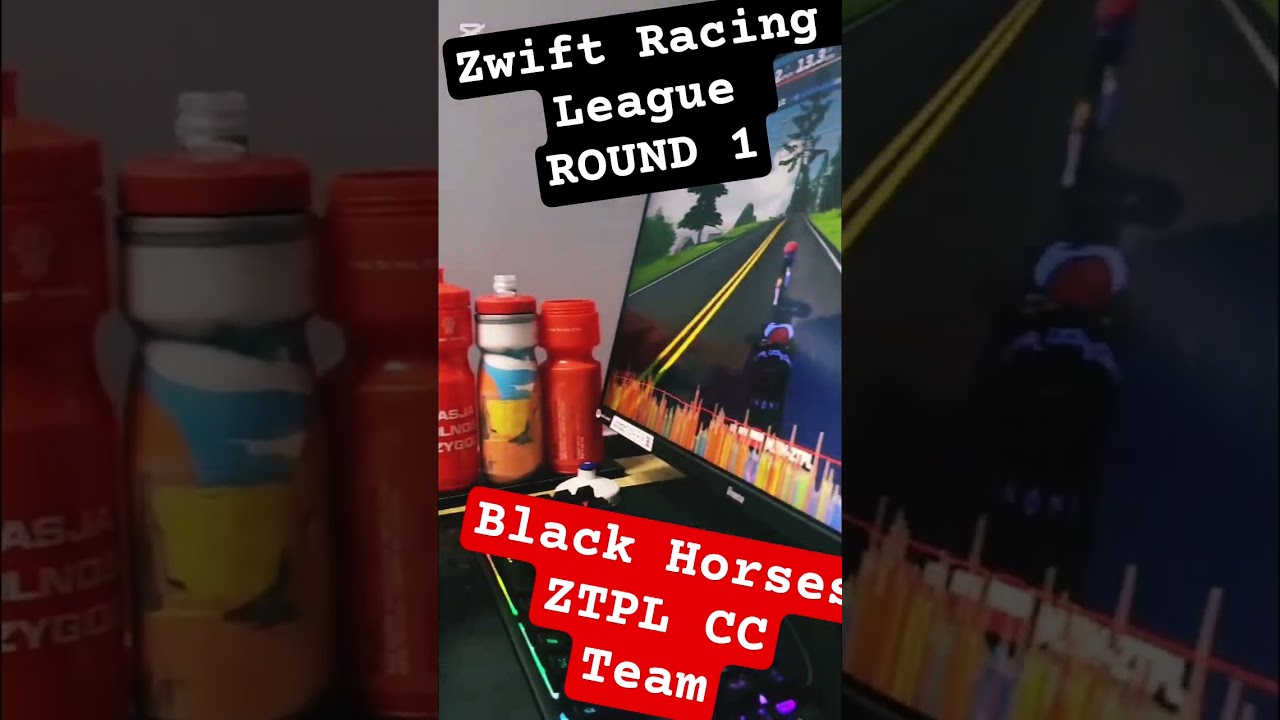 Zwift Racing League - Round 1 TTT Race with Black Horses ZTPL CC 
