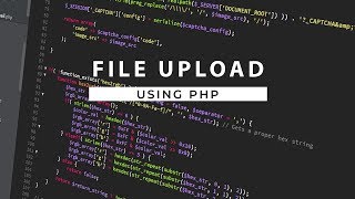 Upload a File to MySQL Database using PHP