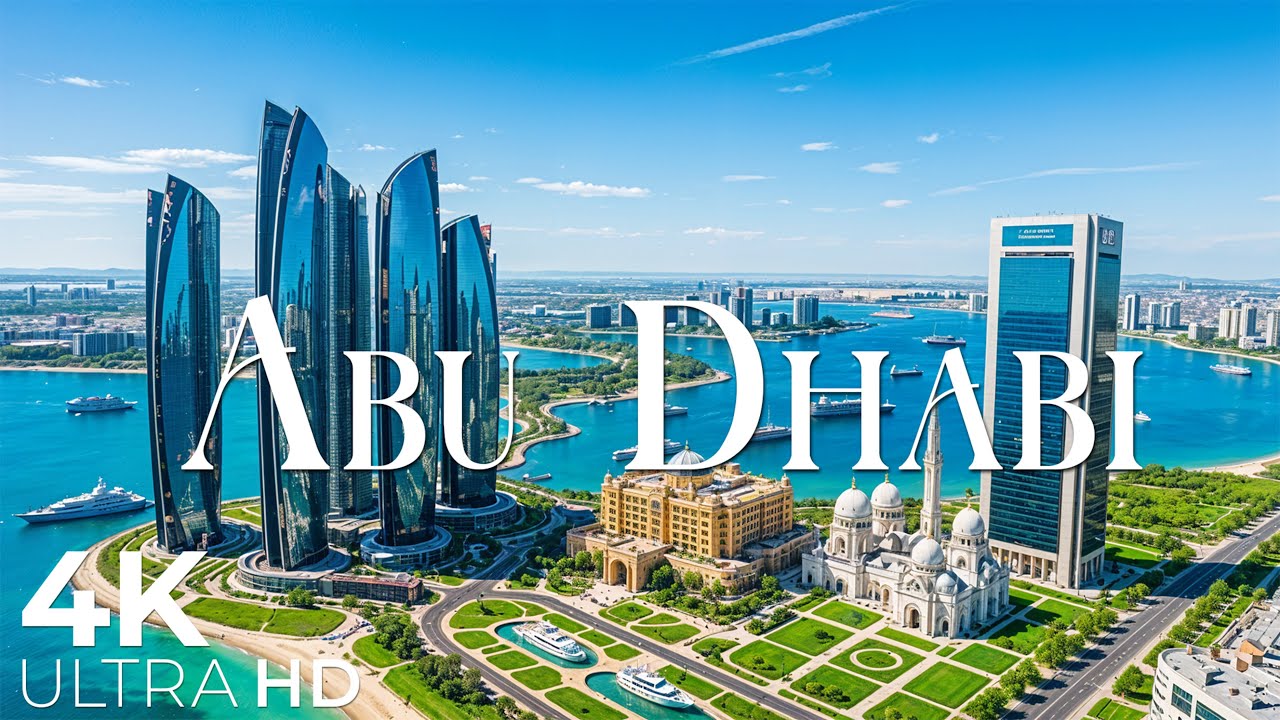 Абу-Даби, ОАЭ 4K – Окунитесь в роскошный мир Объединенных Арабских Эмиратов - видео 4K UHD