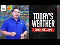 Today's Weather, 5 A.M. | Jun. 7, 2026